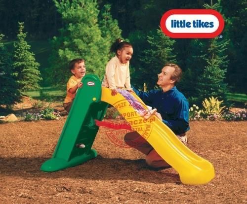 Little Tikes Duża Zjeżdżalnia Żółto-Zielona (426310060)