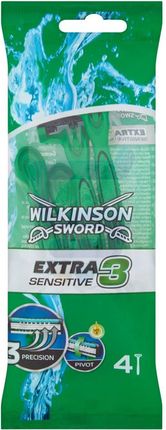 Wilkinson Sword Maszynka Do Golenia Extra3 Sensitive 4 Szt