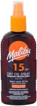 Malibu Dry Oil Spf15 Preparat Do Opalania Ciała Dla Kobiet 200ml