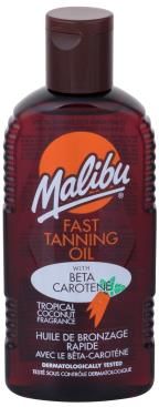 Malibu Fast Tanning Oil Preparat Do Opalania Ciała Dla Kobiet 200ml