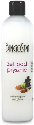 BINGOSPA Żel pod Prysznic Słodkie Migdały i Biała Glinka 300 ml