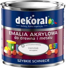 Zdjęcie Dekoral Akrylux 0,9 l śnieżnobiały - Łódź