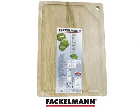 Fackelmann Deska Kuchenna Drewniana 30 X 21 Cm Stołowa 21316