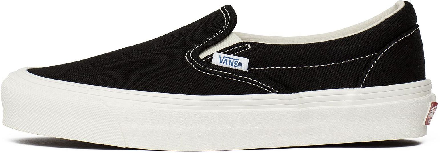 vans slip on og bw