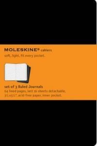 Moleskine Cahiers Set of 3 Ruled Journal