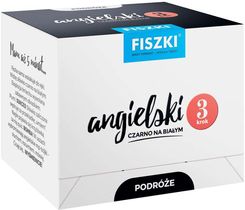 Fiszki Angielski Czarno Na Białym Podróże 3 - Patrycja Wojsyk