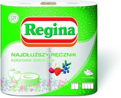 Zdjęcie Delitissue Ręcznik Kuchenny Papierowy Z Nadrukiem 2 Szt Regina - Poznań