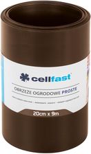 Cellfast Obrzeże ogrodowe proste 20cm Brązowe 9m (30213H)