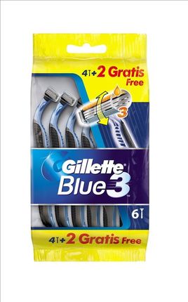 Gillette Blue 3 Maszynka Do Golenia 6 szt