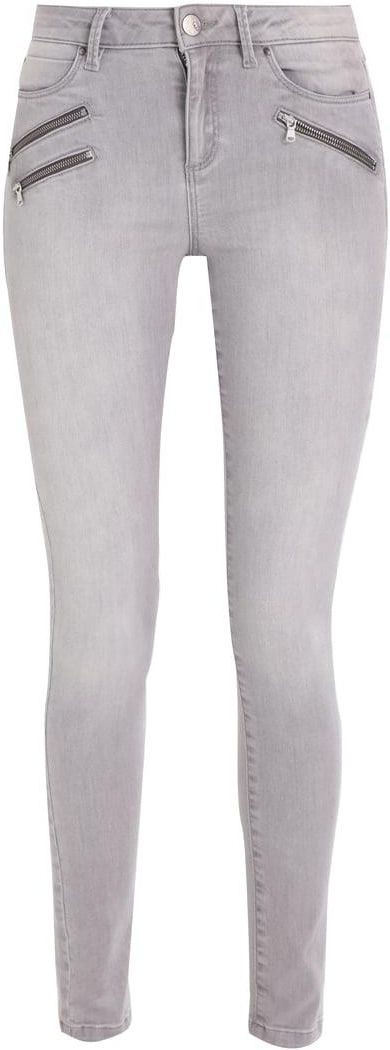 Mint Velvet LAKEWOOD TRIPLE ZIP Jeans Skinny Fit grey Ceny i