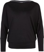 Zdjęcie super.natural KULA  Bluzka z długim rękawem jet black - Piastów