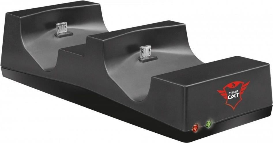 Trust Stacja dokująca PS4 GXT 235 Duo - zdjęcie 2 Trust Stacja dokująca PS4 GXT 235 Duo