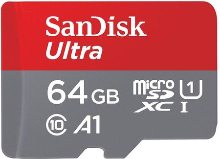 Sandisk microSDXC 64GB Ultra Class10 UHS-I (SDSQUAR-064G-GN6MA)