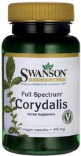 Swanson Full Spectrum Corydalis (Kokorycz) 400mg 60 kaps. - Środki przeciwbólowe