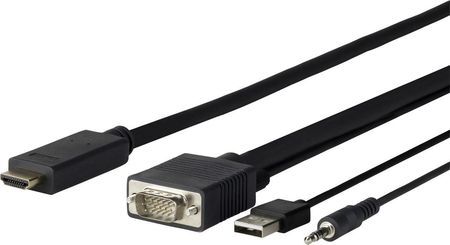 VivoLink Kabel Pro VGA + Audio to HDMI 1m (PROVGAHDMI1)