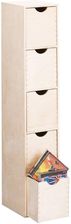 Zeller Pojemnik Na Drobiazgi 5 Szuflad Drewniany 86X21X18 Cm (B002Mdz7Ew)