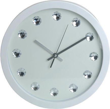 Emako Zegar Ścienny Glamour Z Kryształkami Ø 30 Cm (B01Dnyukky)
