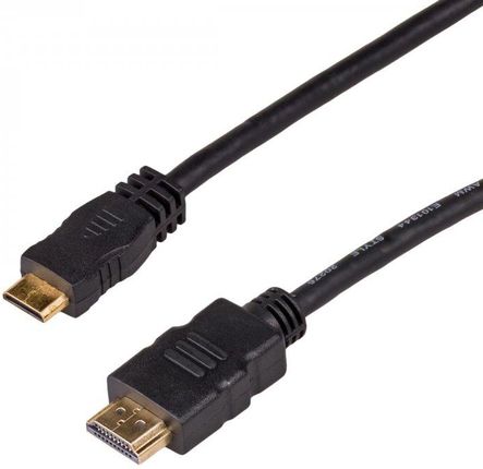 Akyga Kabel HDMI - Mini HDMI 1m czarny (AK-HD-10M)