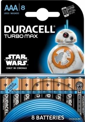 Duracell Duralock Turbo Max Star Wars LR03/AAAx8 (MN2400)