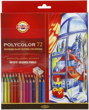 Kohinoor Kredki Artystyczne Polycolor 72 Kolory