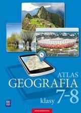 Atlas Geografia klasy 7-8
Szkoła podstawowa.2017