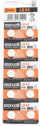 Maxell Lr44 (5X2) Blister 10szt 775011.00.Cn (MXBLR4410)