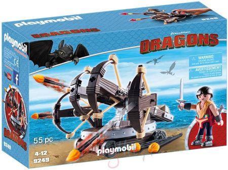 Playmobil 9249 Dragons Eret Z Ognistymi Strzałami
