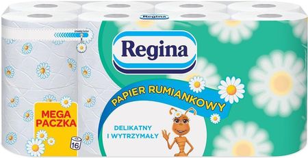 Regina Rumiankowy Papier toaletowy 3 warstwy 16 rolek