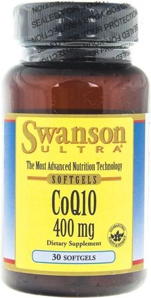 Swanson Koenzym Q10 400 mg - 30 kaps