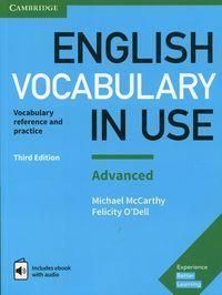 English Vocabulary in Use Advanced 3Ed with answers + e-book with audio