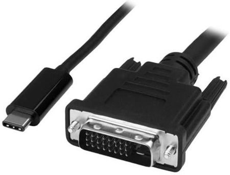 StarTech USB-C-DVI 2m Czarny (CDP2DVIMM2MB)