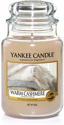 Yankee Candle Słoik Duży Warm Cashmere Ysdwc