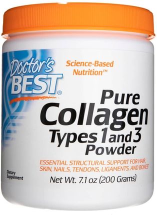 Doctor's BEST Kolagen Collagen Types 1&3, 200 gram