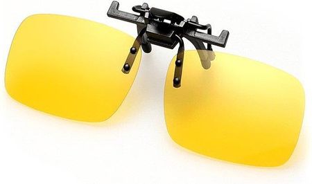 Nakładki polaryzacyjne na okulary korekcyjne - zolte rozjasniajace
