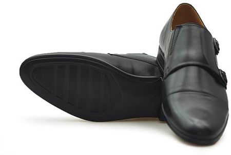 Pantofle Pan 1040 Czarne lico