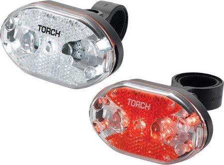 Torch Zestaw Lampki Cycle Light Set White + Tail Bright 5X (Tor-54039)
