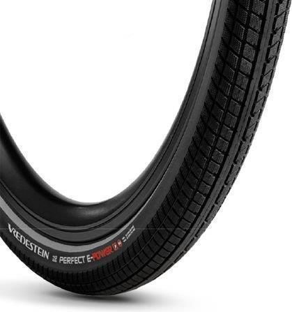 Vredestein Perfect E Power 28X1.58X1.38 (37 622) Drut Opona Trekking VREDESTEIN PERFECT TREK Czarna 26x1.75 (47