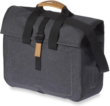 Basil Pojedyncza Urban Dry Business Bag 20L Charcoal Melee
