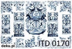 Papier decoupage A4 210x297 itd 0170m 528