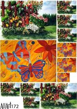 Zdjęcie Papier decoupage 210x297mm A4 AllArt 172 grządka 5665 - Wolbrom