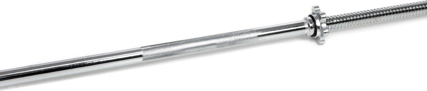 Gryf Prosty Gwintowany Sztanga 150Cm 25Mm Zaciski - zdjęcie 5 Gryf Prosty Gwintowany Sztanga 150Cm 25Mm Zaciski