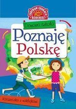 Podręcznik szkolny Domowa szkoła Poznaję Polskę Książeczka z naklejkami - Anna Uhlik - zdjęcie 1