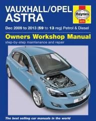 Vauxhall/Opel Astra (Dec 09 - 13) Haynes Repair Manual