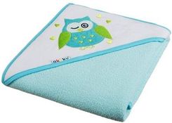 Zdjęcie Akuku Okrycie Kąpielowe 80X80 Turkusowe Z Sową - Radom