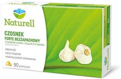 Zdjęcie Naturell Czosnek Forte Bezzapachowy 90kaps. - Czyżew