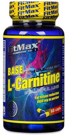 l-carnitine base fitmax Fitmax L Carnitine Base 60Kaps Reduktor tłuszczu - Ceny i opinie