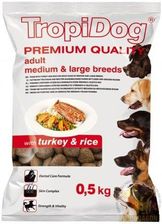 Tropidog Premium Adult Medium & Large Turkey & Rice 500g