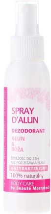 Beaute Marrakech Dezodorant naturalny ałun różany spray 100ml