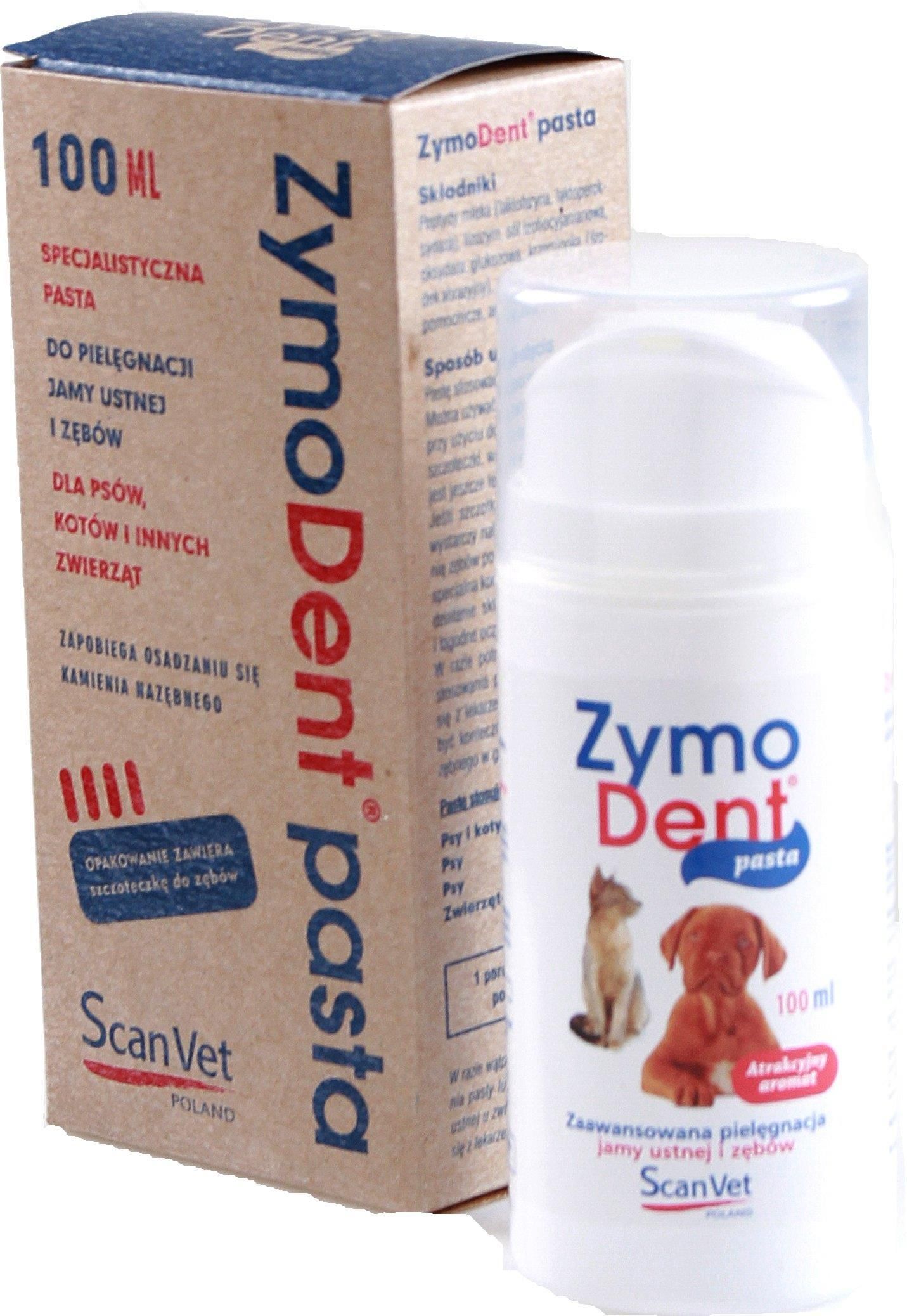 Zymodent Scanvet Pasta Do Zębów 100Ml