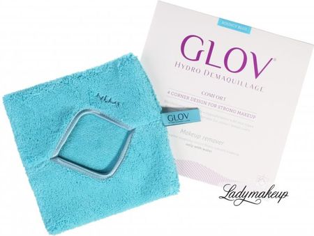 Glov Hydro Demaquillage Comfort Color Edition Rękawica Do Demakijażu I Oczyszczania Skóry Bouncy Blue 